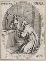 KG 10256
<br/>
Heilige Vincentius Ferreri ("Heiligenkalender")
<br/>
<em>Callot, Jacques (1592 - 1635)</em>